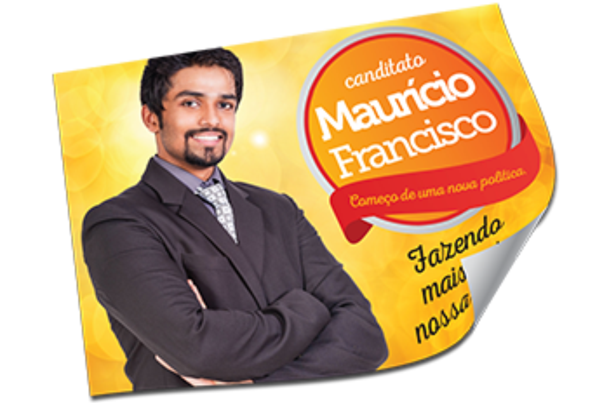 Adesivos para campanha eleitoral em Fortaleza