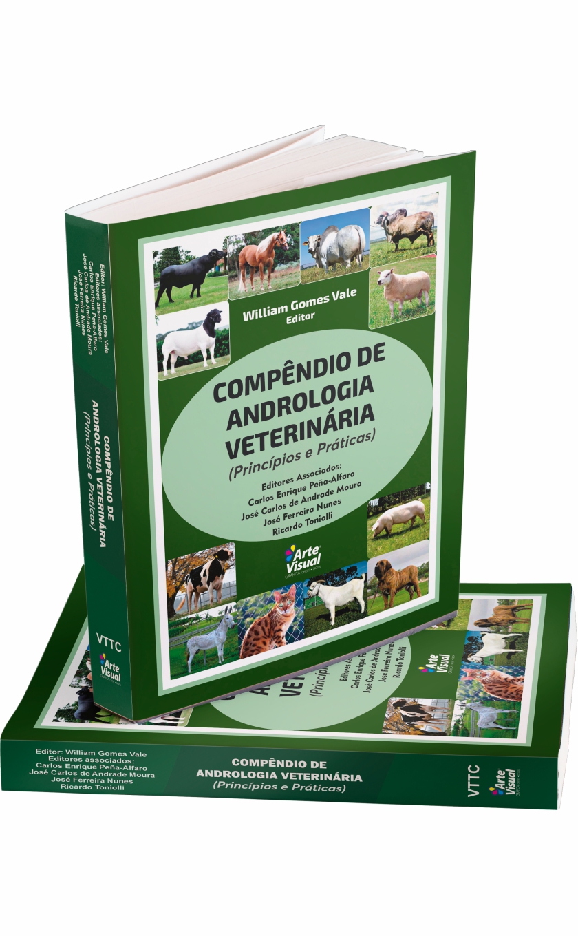Livro Compêndio de Andrologia Veterinária da Arte Visual Editora